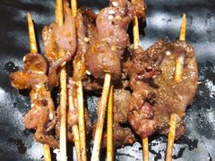 -路边摊小炉子烧烤