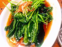 白灼广东菜心-东方亚克西餐厅(西康路店)