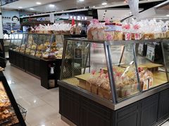 面包甜点陈列柜-山崎面包(第一八佰伴店)