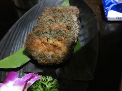 香煎三江黑米粽-老表记广西宵夜螺蛳鸭脚煲(西大店)