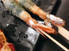 苏叶烤鸡皮虾-鸟串烧Yakitori