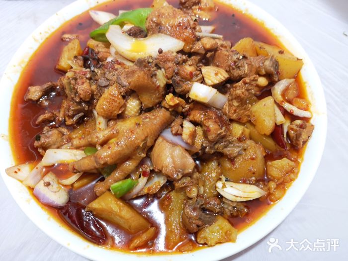 東鄉手抓館大盤雞圖片