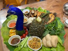 -沐毫傣泐云南菜孔雀宴•手抓饭傣味烧烤(曼听公园店)