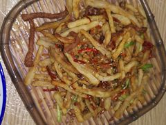 牛肉藕丝-江城燕子大排档(江汉路步行街店)