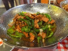 辣椒炒黑猪肉-彭耕记猪油炒小菜(吉联mall店)