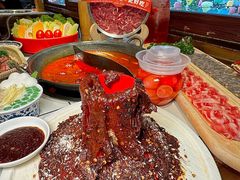 -热火朝天鲜切牛肉火锅(南强街巷店)