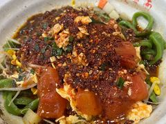 特色三合一-手擀菠菜面(西康路店)