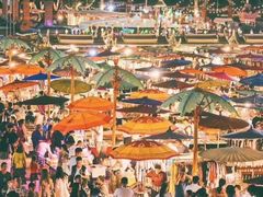 -东南亚风情赶摆街夜市