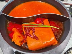 番茄红汤鸳鸯锅-园里火锅(仁和新城店)