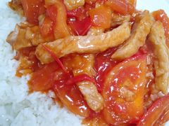 番茄猪扒饭-好好滋味茶餐厅