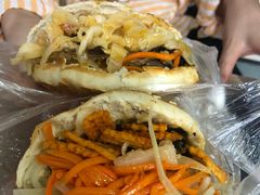 花干夹菜-三兄弟高炉烧饼