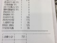 账单-京星港式饮茶Part.2店(忠孝东店)