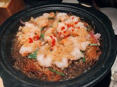 蒜蓉粉丝虾-绿茶餐厅(昌平悦荟店)
