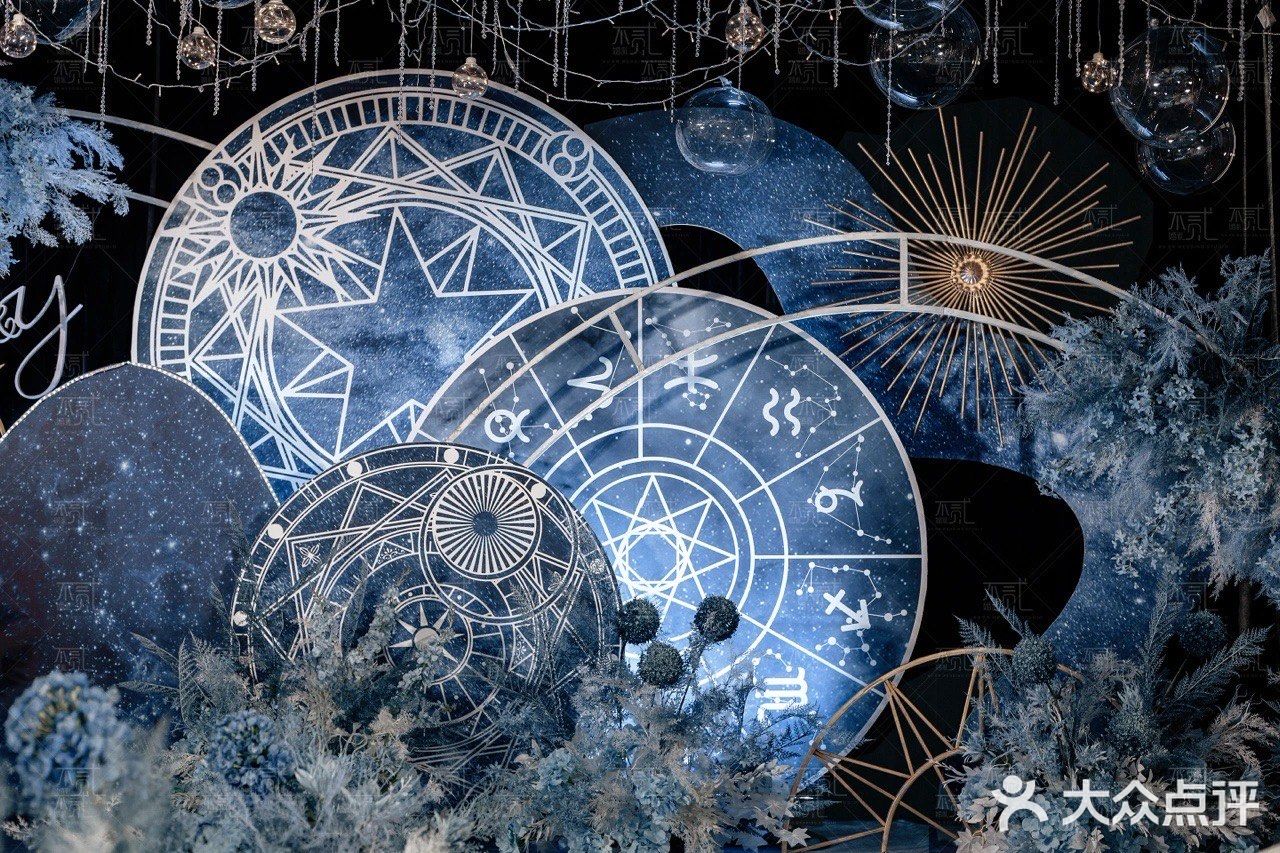 蓝色星空系婚礼｜兰庭絮婚礼