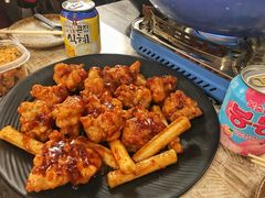 无骨调味炸鸡-猫头鹰炸鸡
