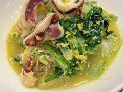笔管鱼炒小白菜-必点海鲜·鲅鱼水饺(鞍山西道店)