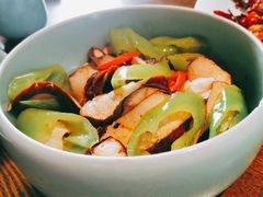 青椒香干-粗茶淡饭·隐庐私厨(东亭店)