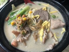 鱼汤猪肝肉片面-昇记肠粉王(福华路店)