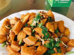 虾皮炒饽饽-清真鸿起来饭庄(复兴路店)
