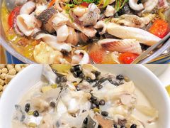 大头鱼无骨鱼身-将军陂美食山庄·瓦缸炭烧鸡