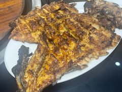 -北京龙庆四季香农家饭庄·灶台鱼·碳烤虹鳟鱼(龙庆峡店)