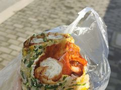 -正宗杂粮煎饼香软鸡蛋饼