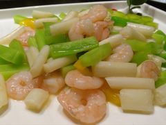 藕带炒虾仁-尚品越府·融合餐厅(延安路店)
