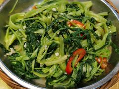 椒丝腐乳炒通菜-汇景花园酒家(基立下道店)