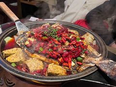 手工黑豆花-烤匠麻辣烤鱼(万象城店)