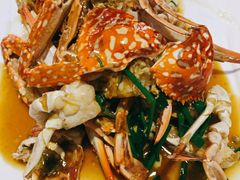 姜葱炒花蟹-绢姐海鲜大排档