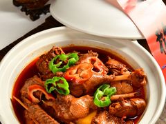 山里俏老鹅煲-山里俏·地标皖南菜·屯溪臭鳜鱼(北城万达店)