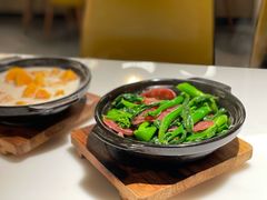 啫啫腊味芥兰-清晖小苑·顺德菜(观澜湖新城店)