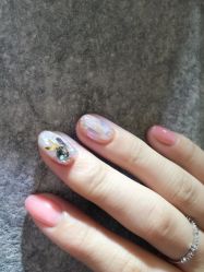 -手牵手美甲