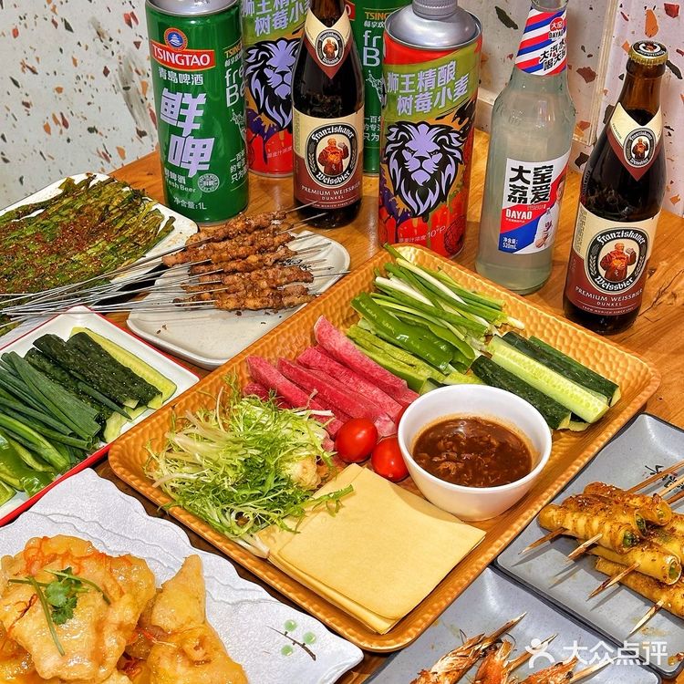 这家烧烤东北菜也太好吃了❗