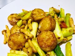 烧汁白玉菇炒带子-尚一汤 广东炖汤(金桥国际店)