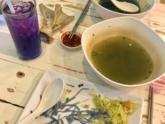 -蝶豆花蓝面条