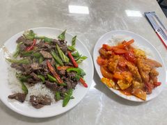 指天椒炒牛肉-好好滋味茶餐厅
