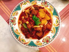 新疆沙湾大盘鸡-巴依老爷新疆美食(清华东门店)