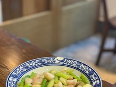 抱腌菜炒毛豆-兰边碗(鼓楼店)