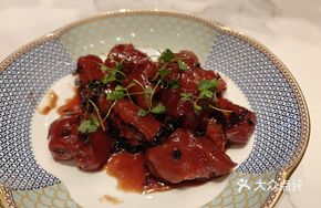 Braised Pig's Trotter with Preserved Mustard Greens