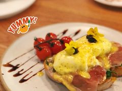 黑松露帕尔玛火腿班尼迪克蛋-UPPER KITCHEN(延安路店)
