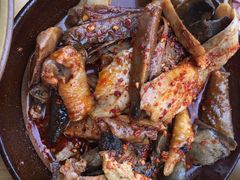 拌鸡片-艾麻子奶汤面(文庙街店)