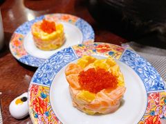 芒果三文鱼沙拉-古京·臻致料理(月湖店)