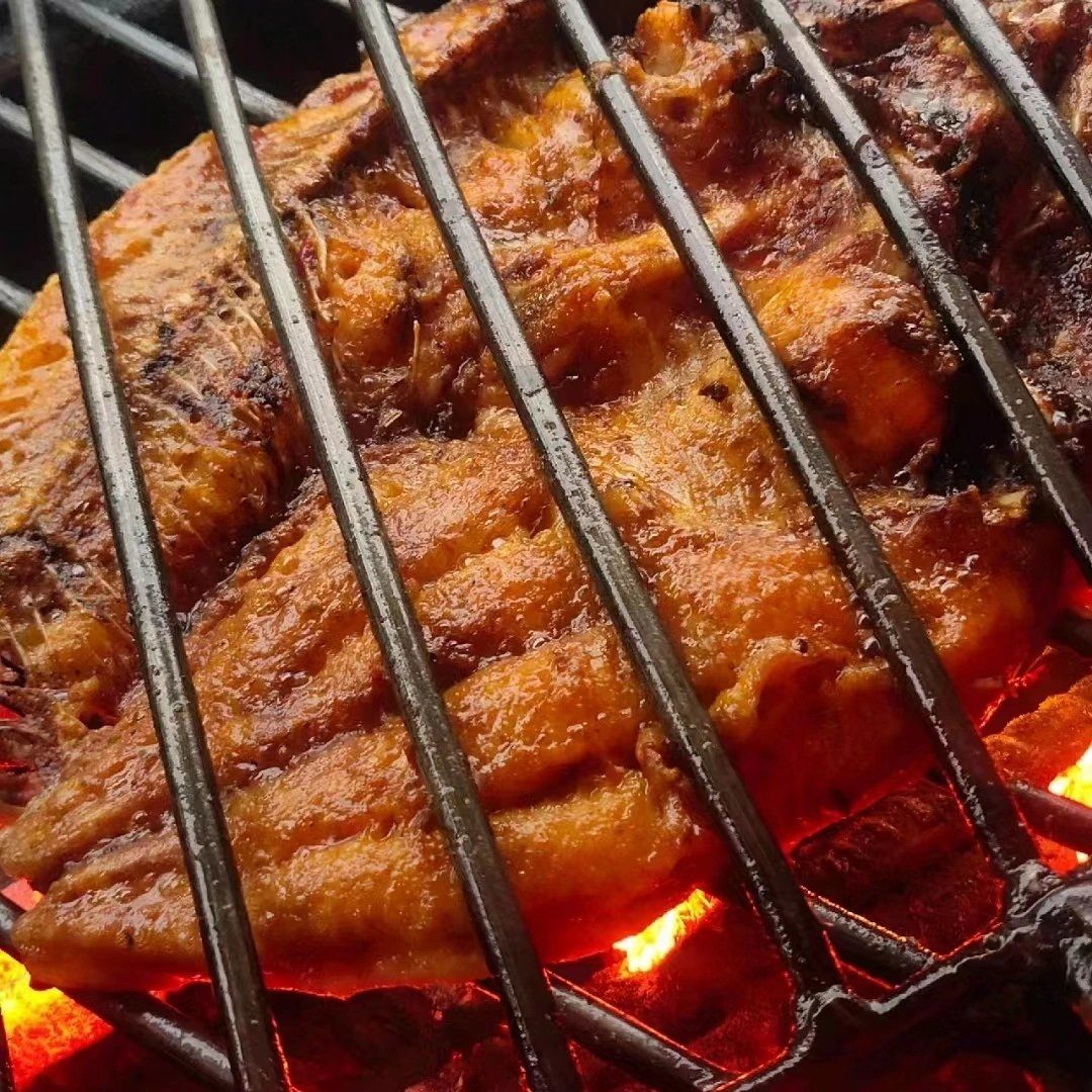蔬菜烤鱼  豆花烤鱼  #秘制烤鱼正宗做