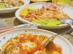 三文鱼流心熔岩饭-梦山水日本烧肉(五四广场店)