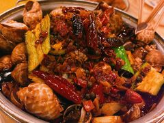 辣酒煮花螺-盛港湾海鲜食府(黄沙店)
