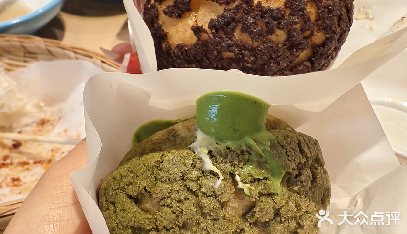 今天吃了颗抹茶星球