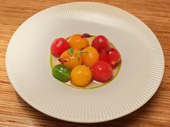紫苏话梅糖浸小彩茄子-本处·素食·融合料理(南油店)