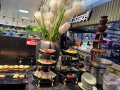 自助取餐区-梨花自助烤肉(天河城店)