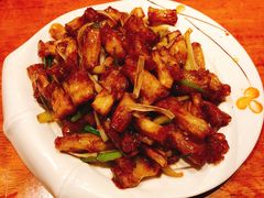 葱烧蹄筋-辣子鸡背(九龙山店)